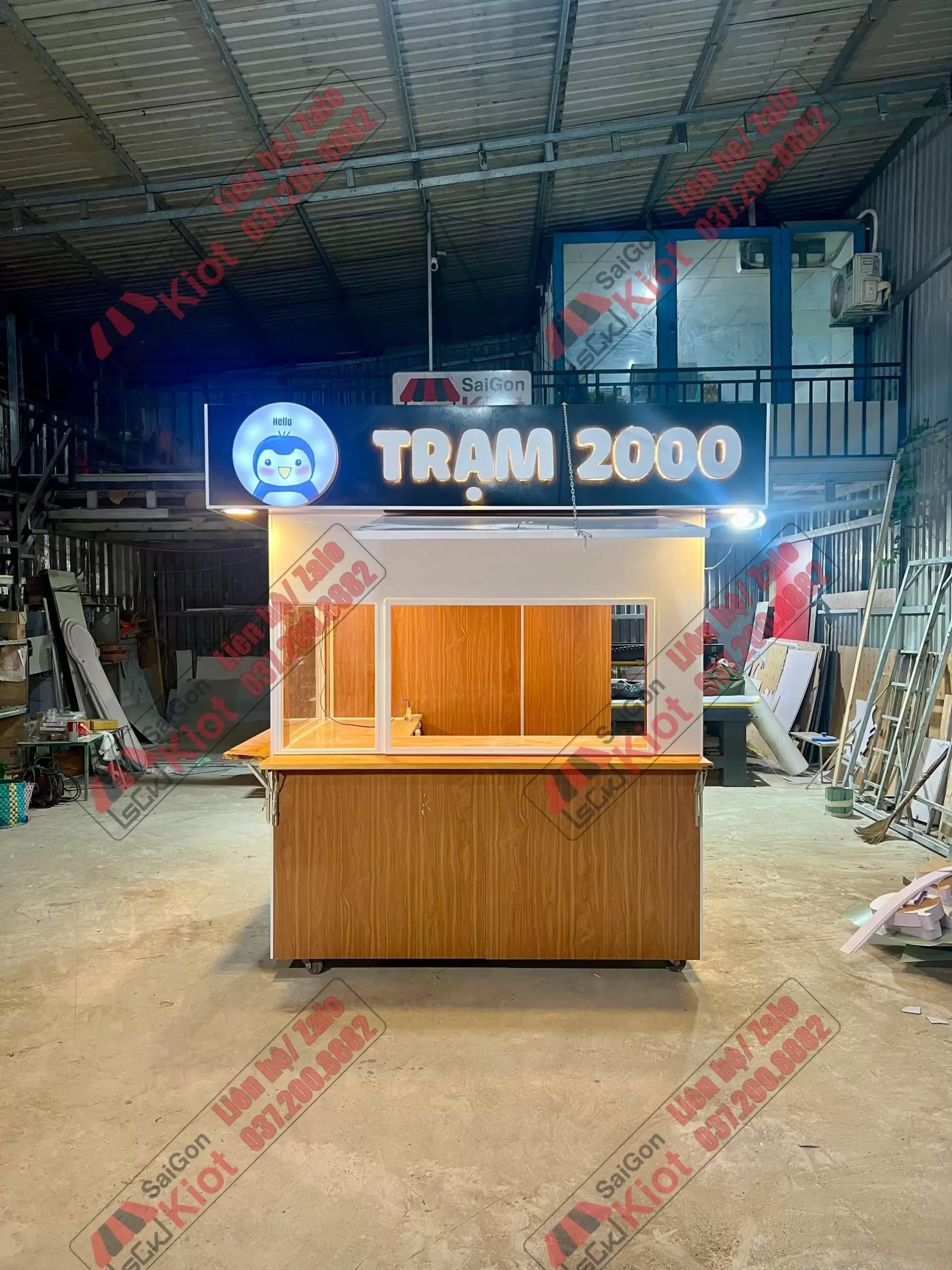 Kiot Bán Cà Phê, Trà Sữa - Mẫu 84