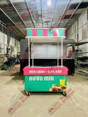 Xe Đẩy Bán Nước - Mẫu 47