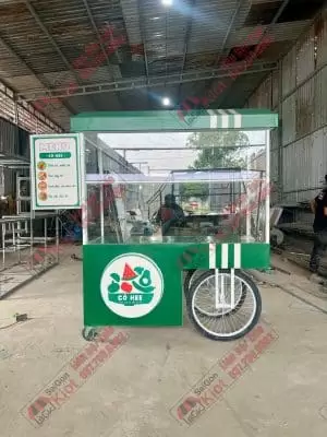 Xe Đẩy Trà Sữa - Mẫu 48
