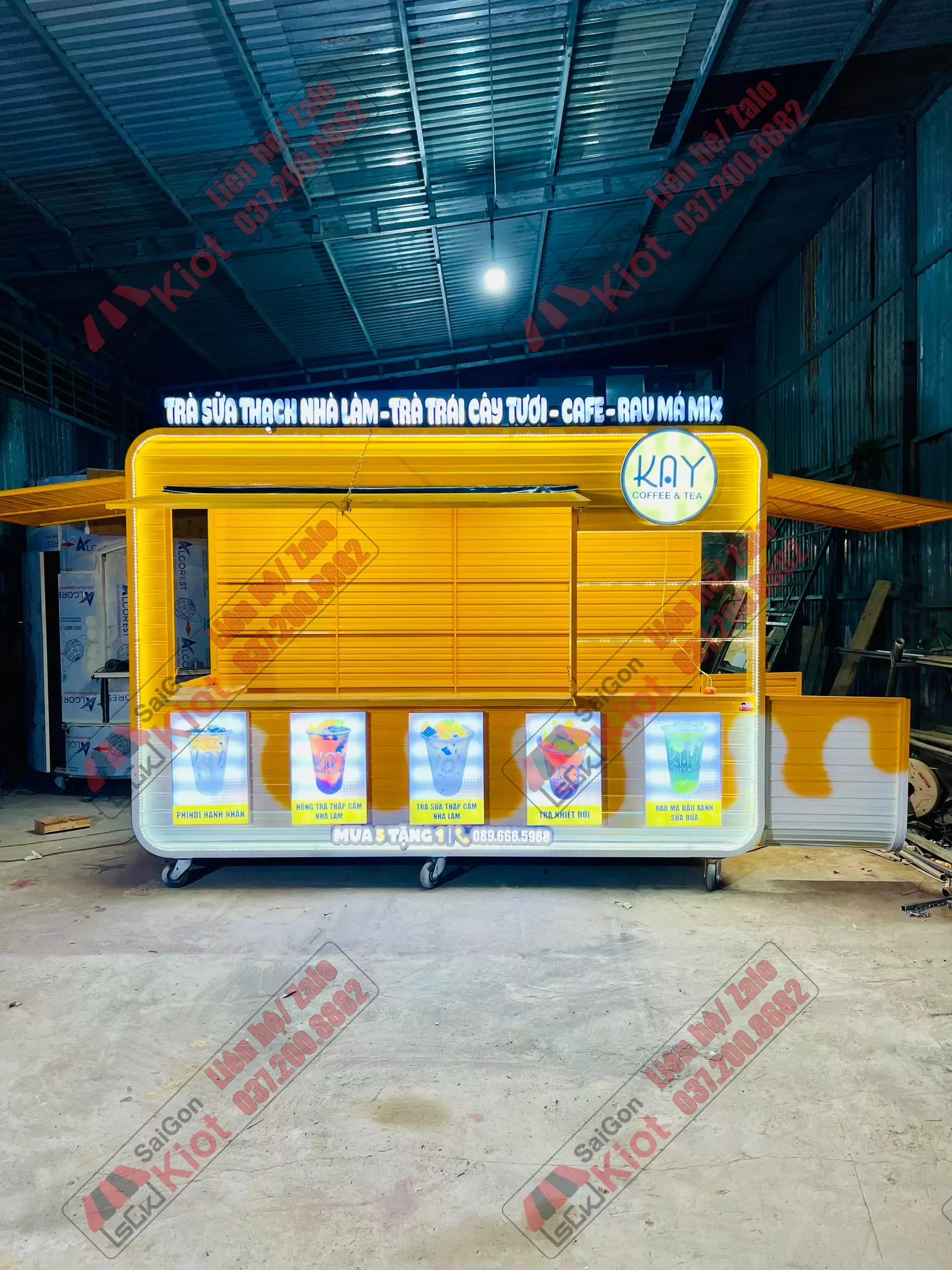 Kiot Bán Trà Sữa - Mẫu 92