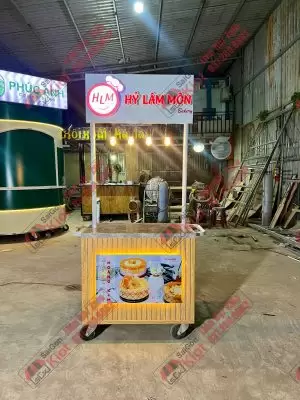 Xe Đẩy Bán Bánh - Mẫu 58