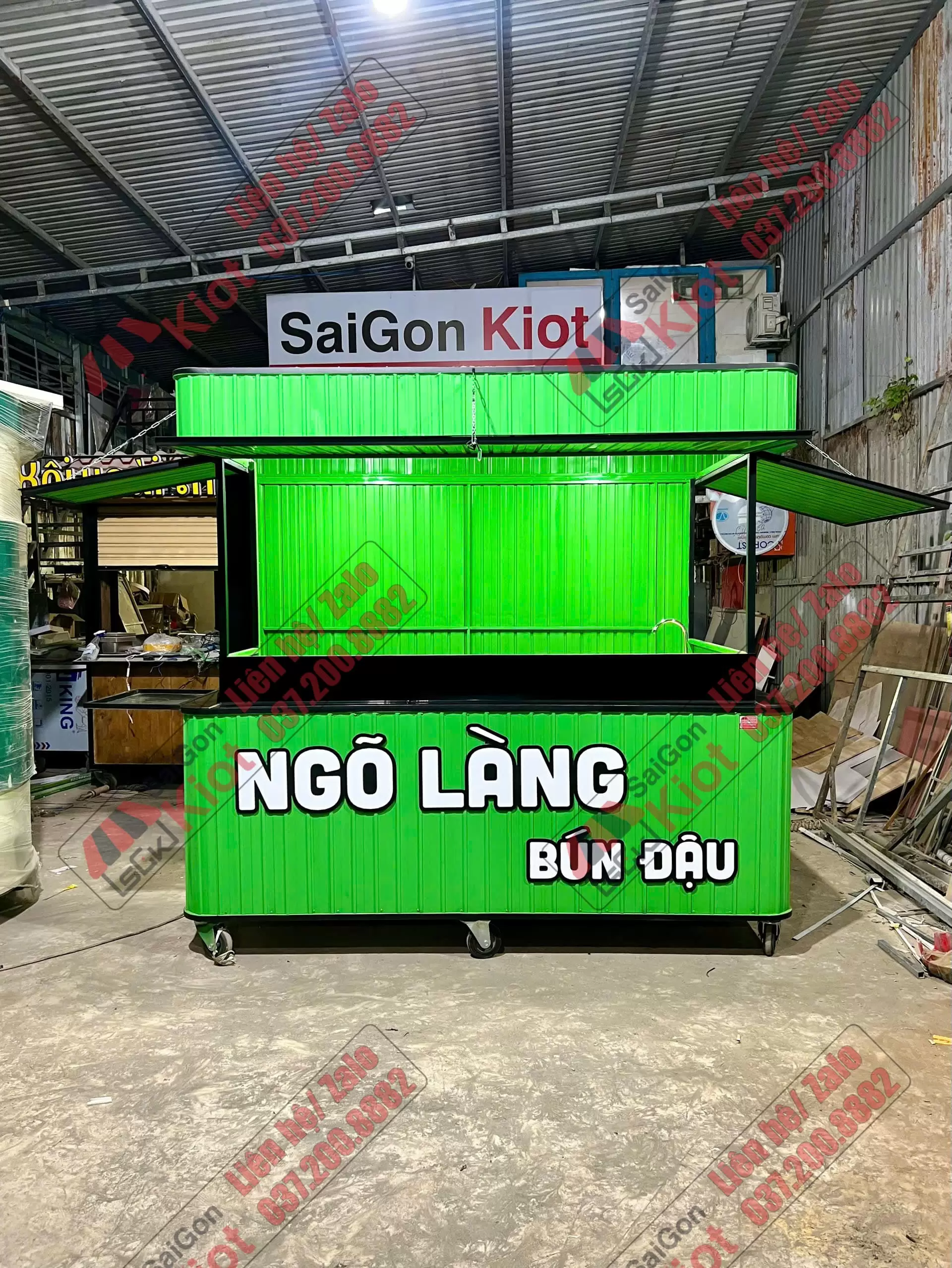 Kiot Bán Bún Đậu - Mẫu 100