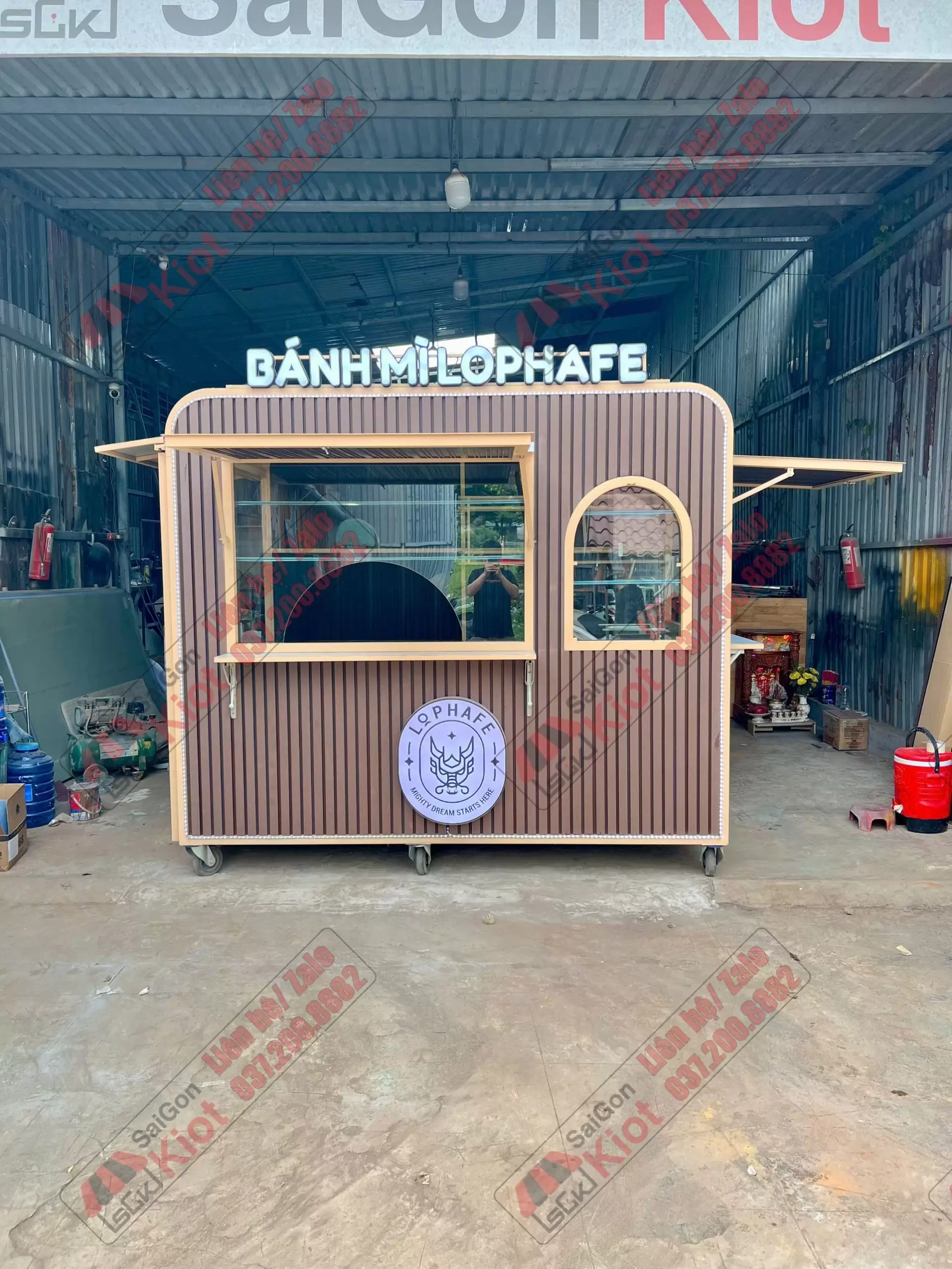 Kiosk Bán Bánh Mì – Mẫu 106