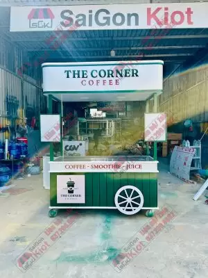 Xe Đẩy Bán Cafe – Mẫu 81