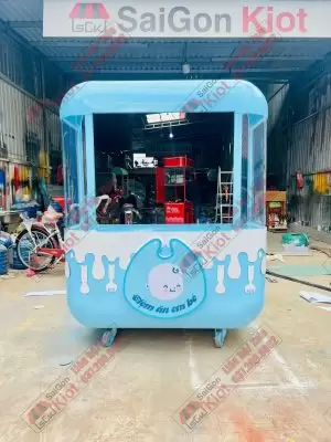 Xe Đẩy Bán Đồ Ăn – Mẫu 87