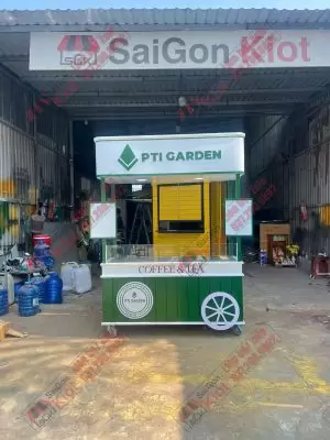Xe Đẩy Bán Cafe – Mẫu 96