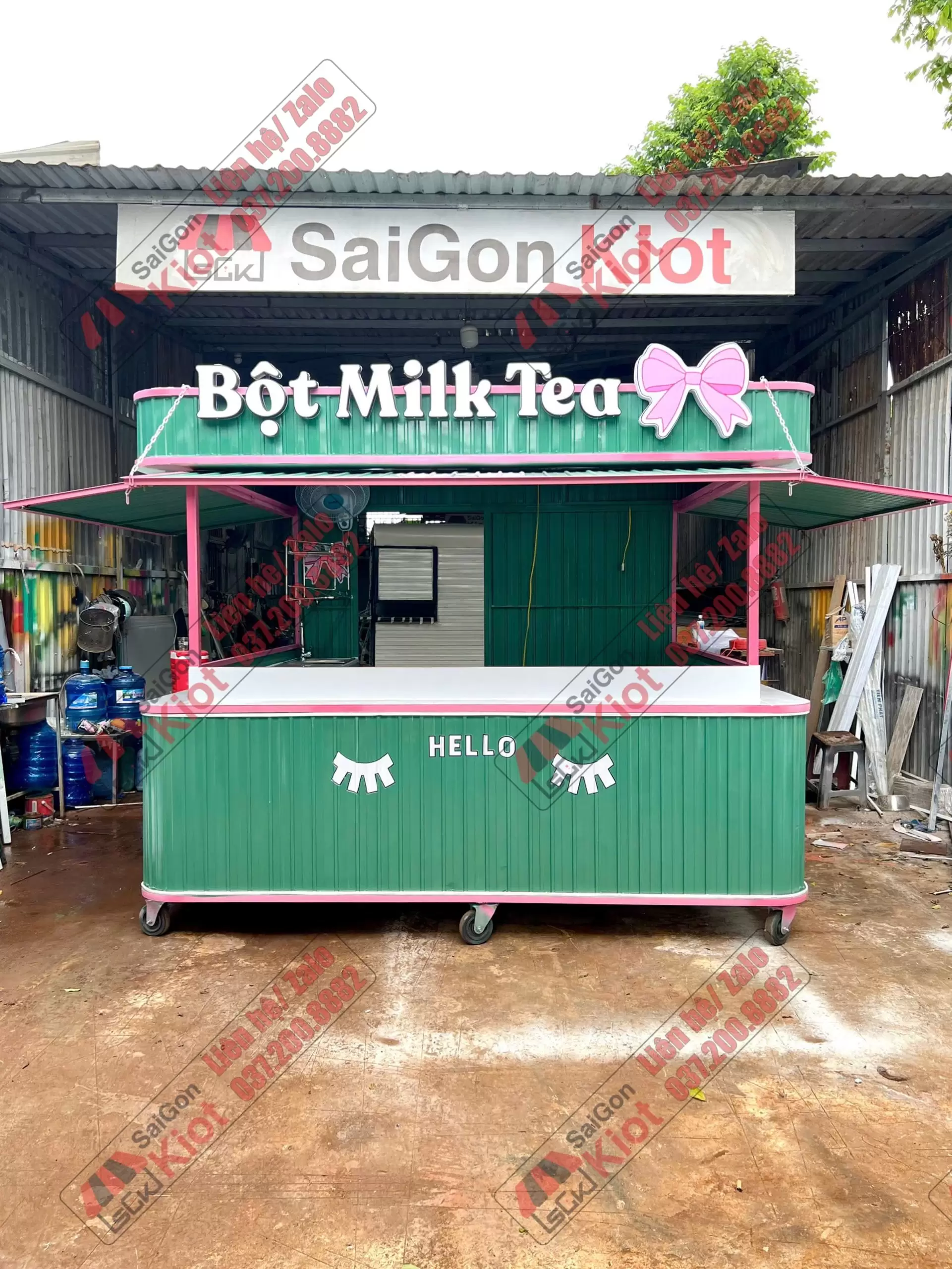 Kiot Trà Sữa – Mẫu 123