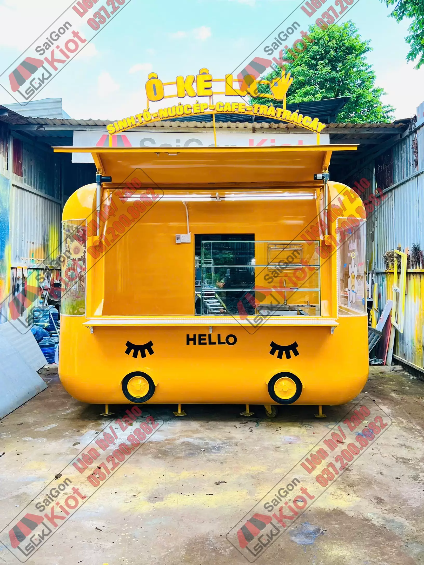 Kiot Bán Trà Sữa – Mẫu 135