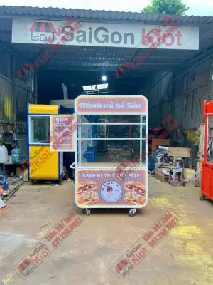 Xe Đẩy Bán Bánh Mì – Mẫu 108