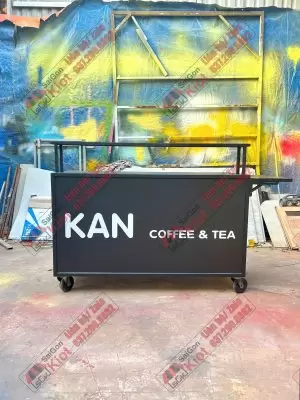 Xe Đẩy Bán Cafe – Mẫu 109