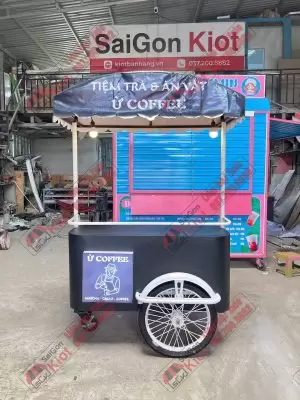 Xe Đẩy Bán Cafe – Mẫu 116