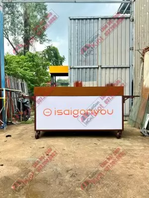 Xe Đẩy Bán Cafe – Mẫu 124