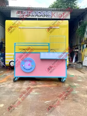 Xe Đẩy Bán Kem – Mẫu 128